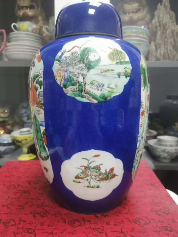 古玩陶瓷罐拍賣，當(dāng)前價(jià)格8800元