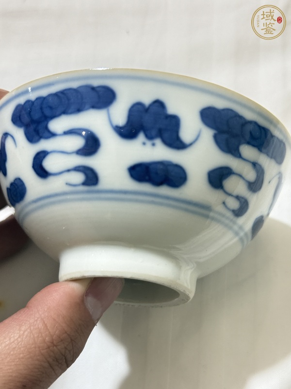 古玩陶瓷青花碗真品鑒賞圖