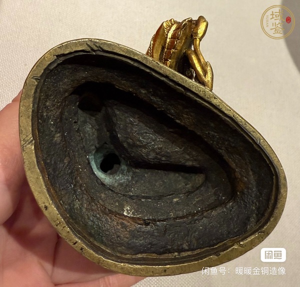 古玩銅器綠度母真品鑒賞圖