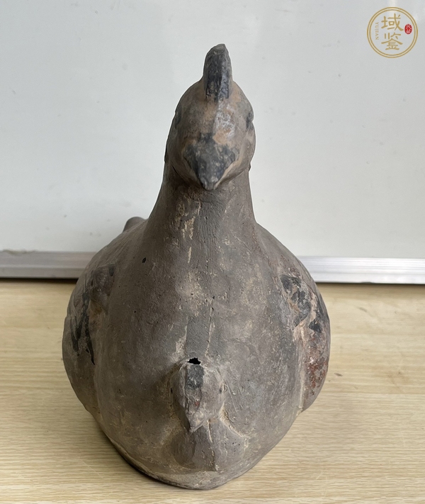 古玩陶瓷陶鳳鳥真品鑒賞圖