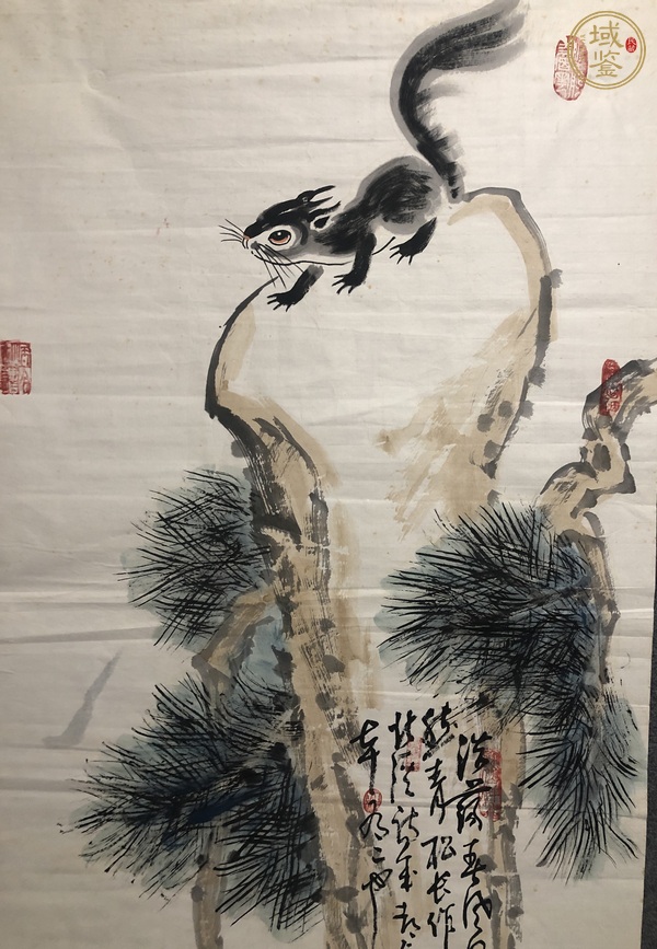 古玩字畫(huà)浩蕩春風(fēng)真品鑒賞圖