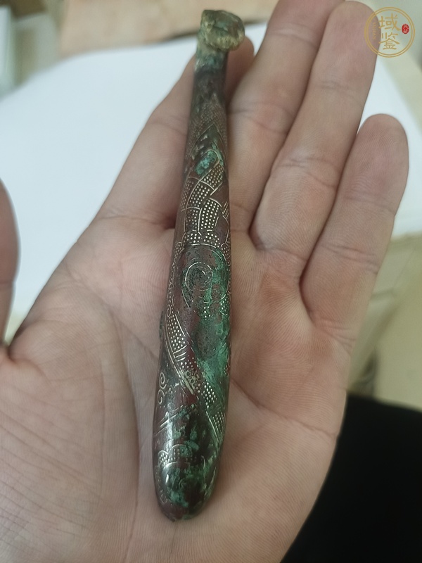 古玩銅器銅代勾真品鑒賞圖