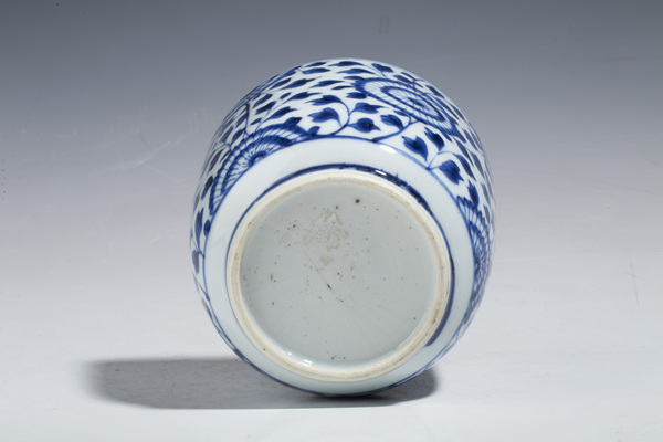 古玩陶瓷清康熙·青花菊花紋小缸(優品保真)拍賣,當前價格396元