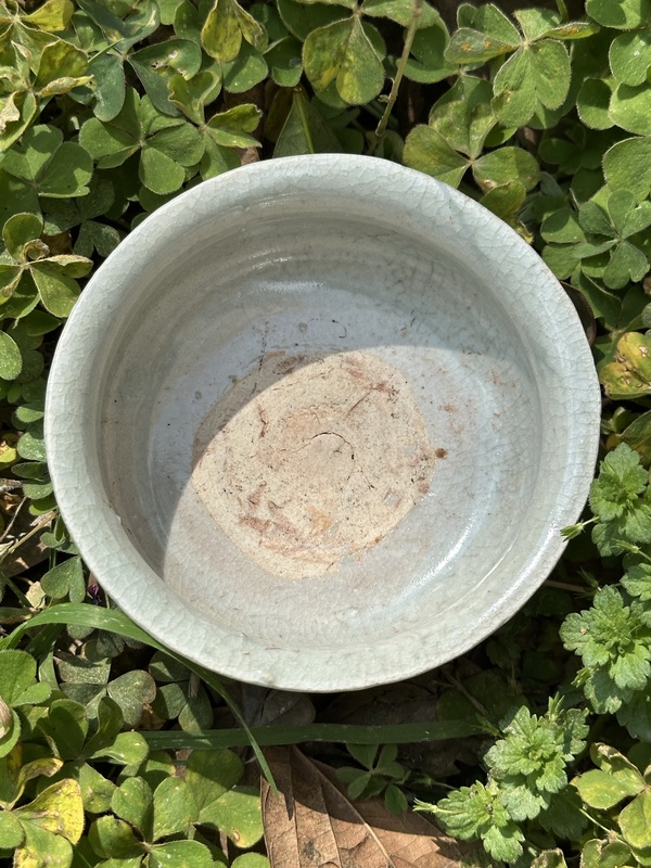 古玩陶瓷龍泉青瓷三足爐拍賣，當前價格4000元