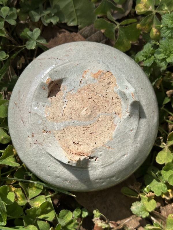 古玩陶瓷龍泉青瓷三足爐拍賣，當前價格4000元