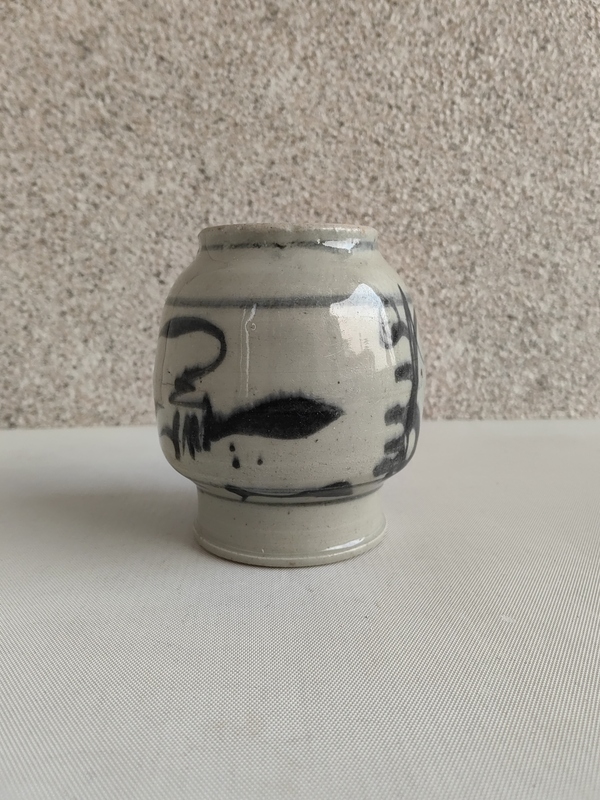 古玩陶瓷青花福字罐拍賣,當前價格580元