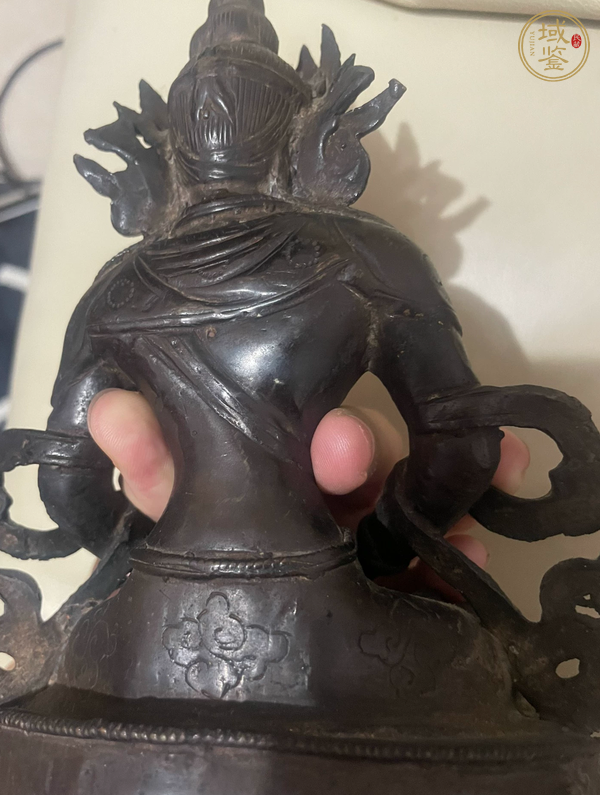 古玩銅器銅長(zhǎng)壽佛真品鑒賞圖