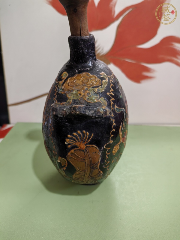 古玩陶瓷雙系瓶真品鑒賞圖