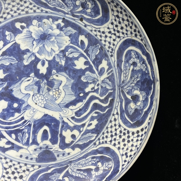 古玩陶瓷青花大盤真品鑒賞圖