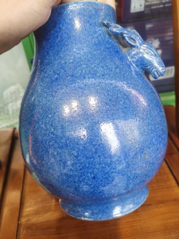 古玩陶瓷鹿頭尊拍賣,當前價格9800元