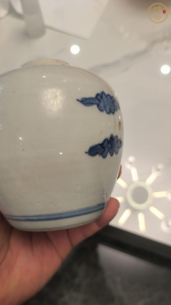 古玩陶瓷青花罐真品鑒賞圖