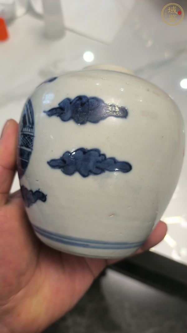 古玩陶瓷青花罐真品鑒賞圖