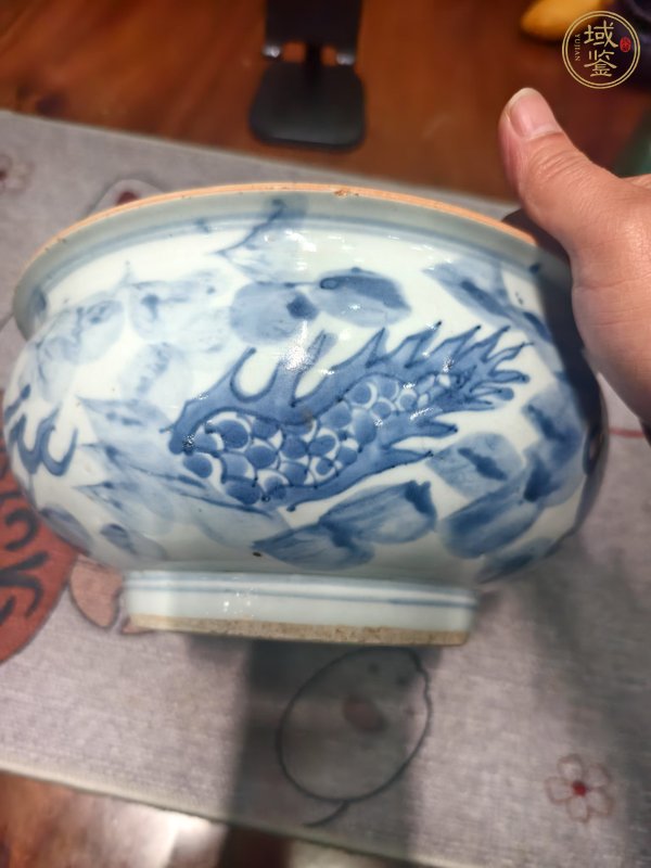 古玩陶瓷青花龍紋爐真品鑒賞圖