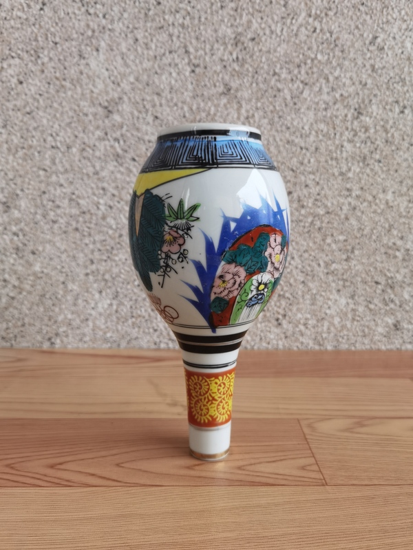 古玩陶瓷錐把瓶拍賣,當前價格620元