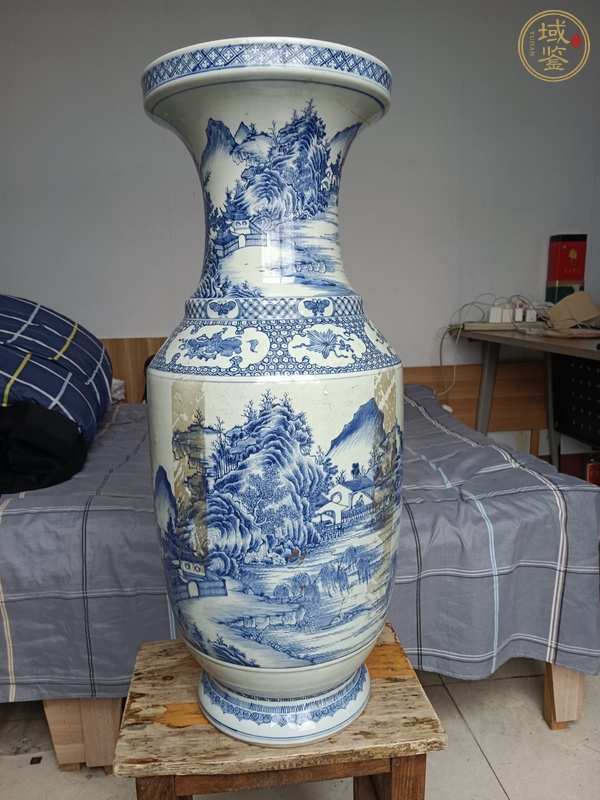 古玩陶瓷青花尊真品鑒賞圖