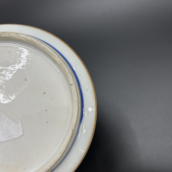 古玩陶瓷清康熙青花博古圖蓋缸拍賣,當前價格25000元