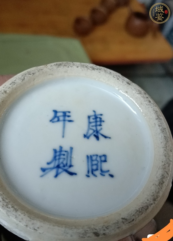 古玩陶瓷青花花鳥紋雞腿瓶真品鑒賞圖