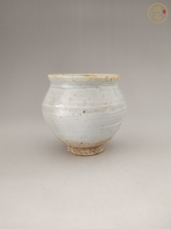 古玩陶瓷影青釉茶入真品鑒賞圖