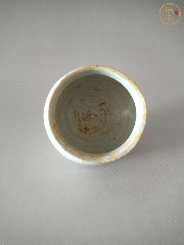 古玩陶瓷影青釉茶入真品鑒賞圖