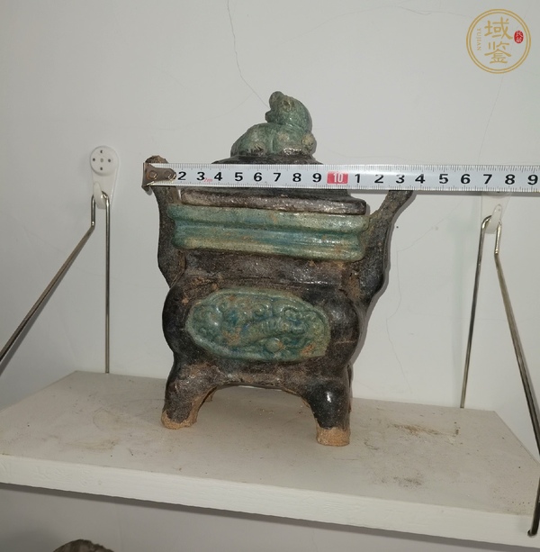 古玩陶瓷琺華彩香爐真品鑒賞圖