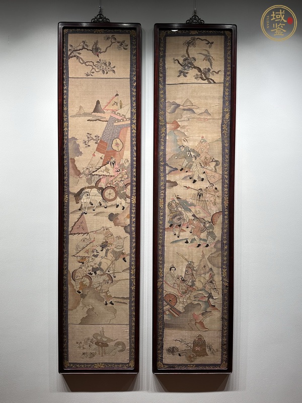 古玩雜項(xiàng)緙絲條屏真品鑒賞圖