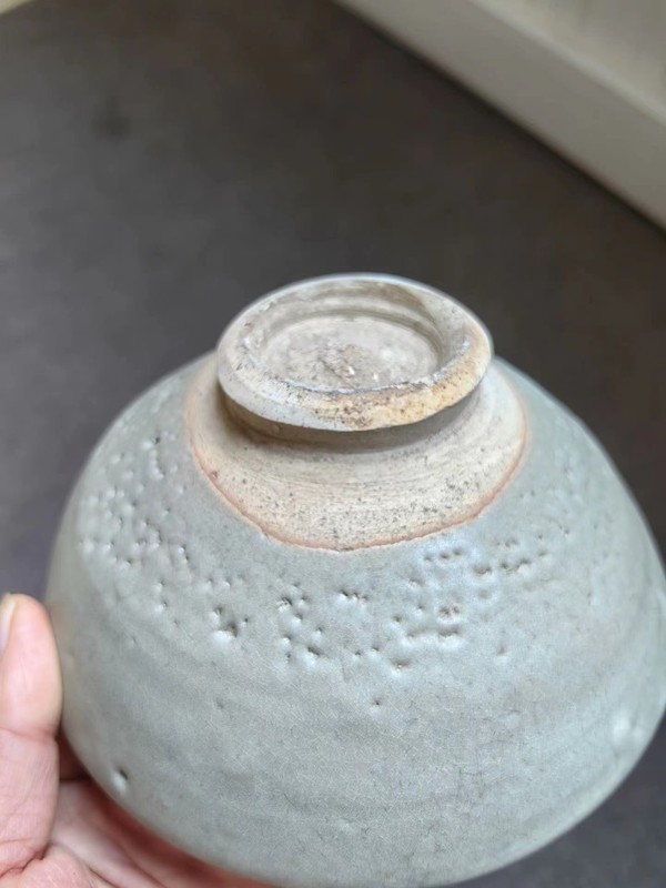 古玩陶瓷元代鈞窯青釉大碗拍賣,當前價格3880元