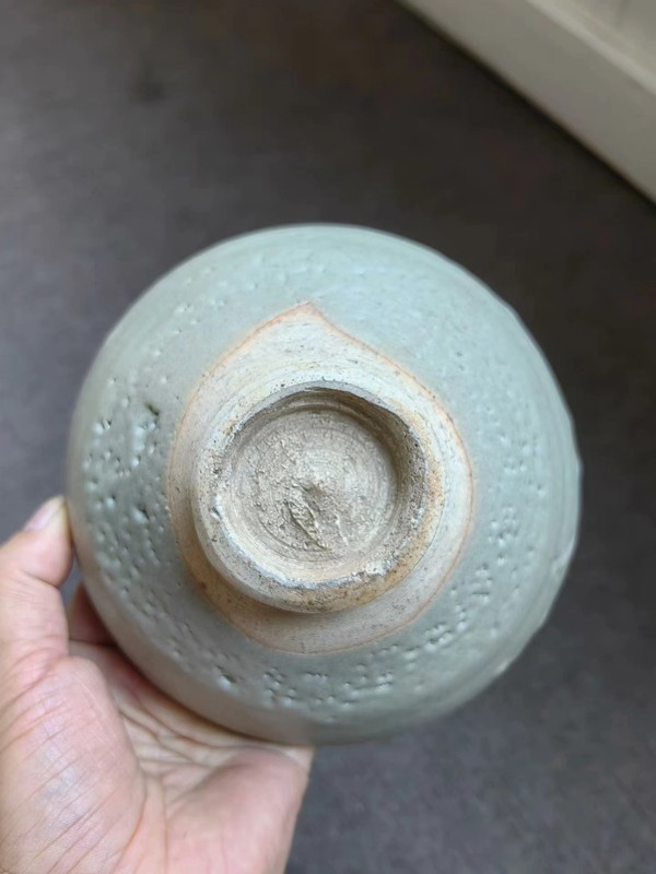 古玩陶瓷元代鈞窯青釉大碗拍賣,當前價格3880元