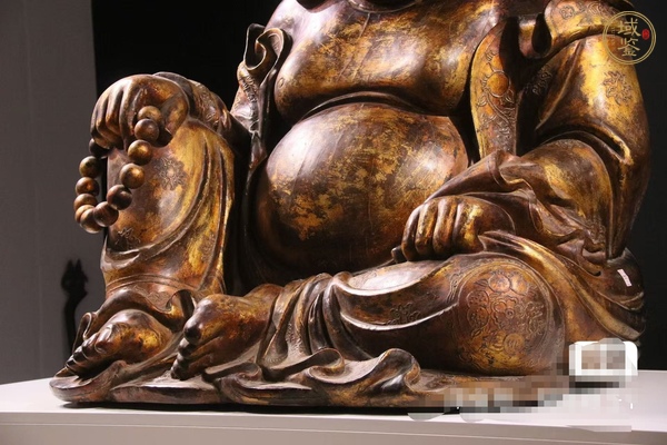 古玩雜項(xiàng)彌勒佛雕像真品鑒賞圖