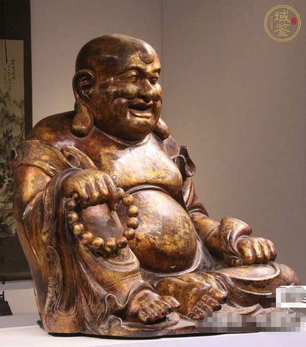 古玩雜項(xiàng)彌勒佛雕像真品鑒賞圖