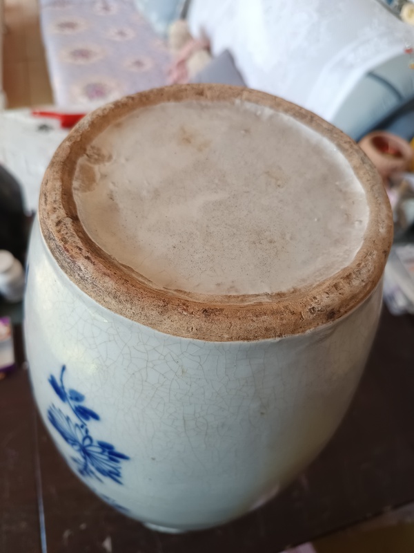 古玩陶瓷青花雙耳瓶拍賣，當前價格398元