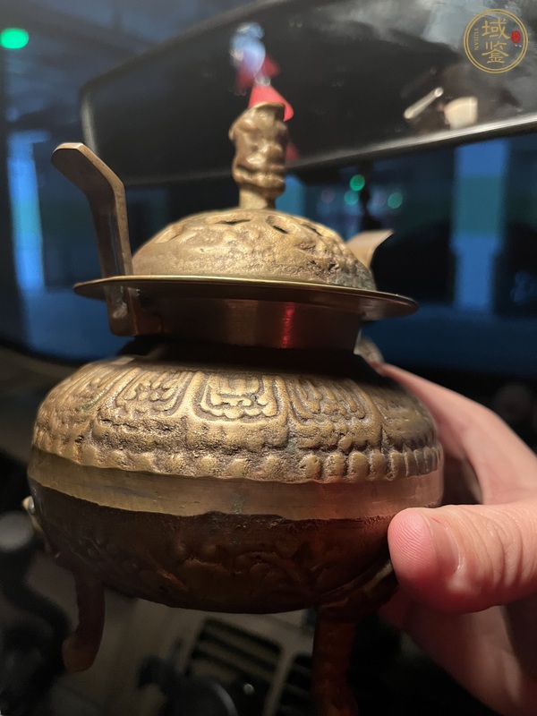 古玩銅器銅熏爐真品鑒賞圖