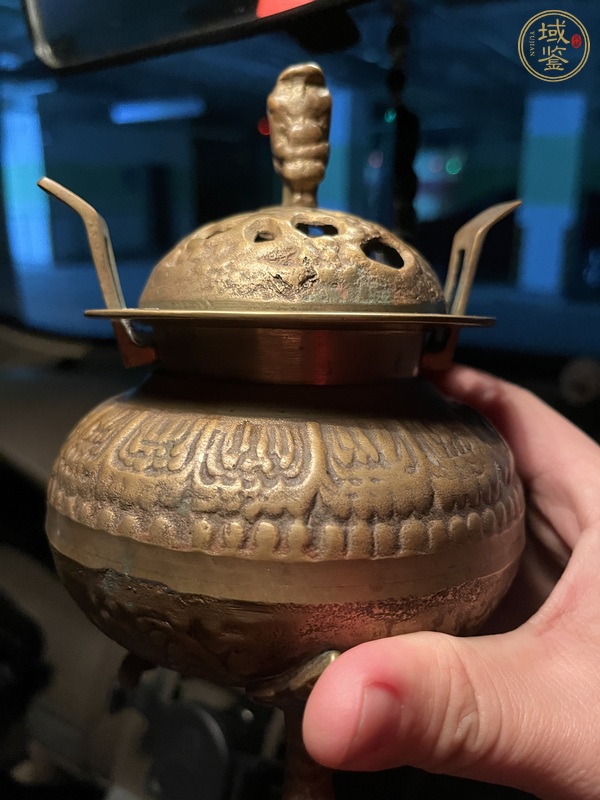 古玩銅器銅熏爐真品鑒賞圖