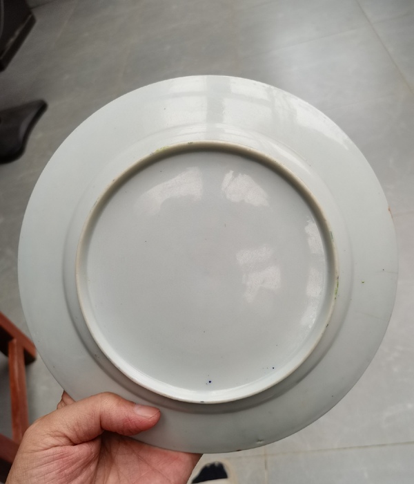 古玩陶瓷廣彩人物故事盤拍賣,當前價格1780元
