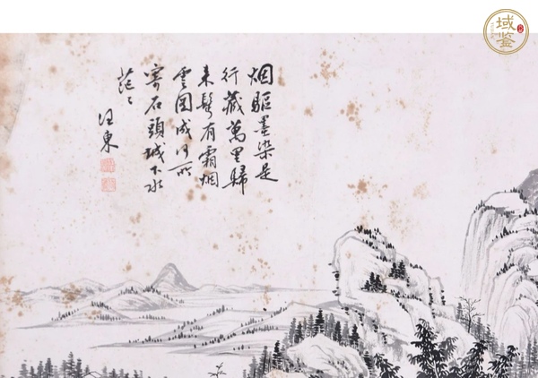 古玩字畫(huà)山水真品鑒賞圖