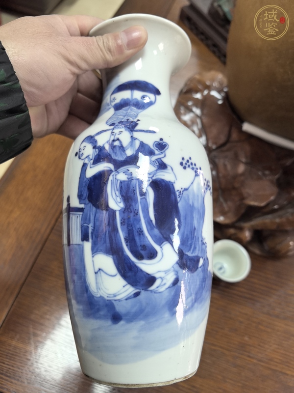 古玩陶瓷青花瓶真品鑒賞圖