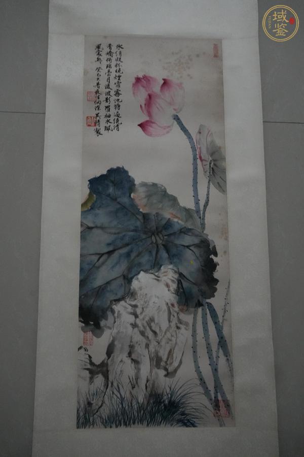 古玩字畫(huà)荷真品鑒賞圖