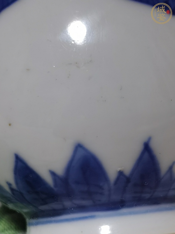 古玩玉字款青花錐把瓶真品鑒賞圖