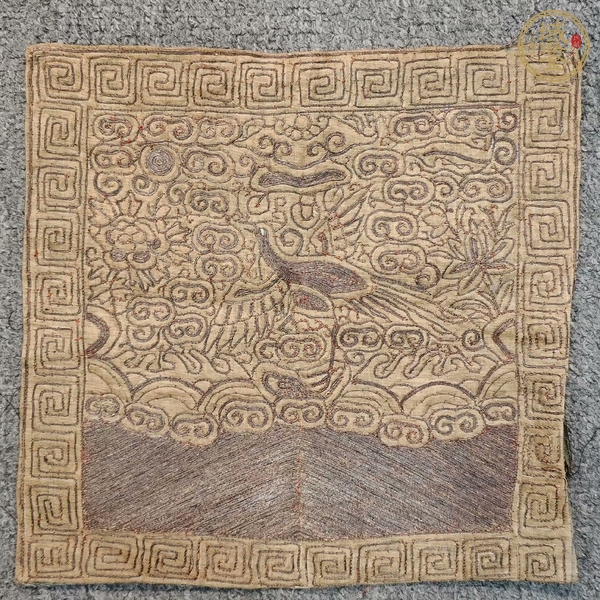 古玩雜項(xiàng)官服補(bǔ)子真品鑒賞圖