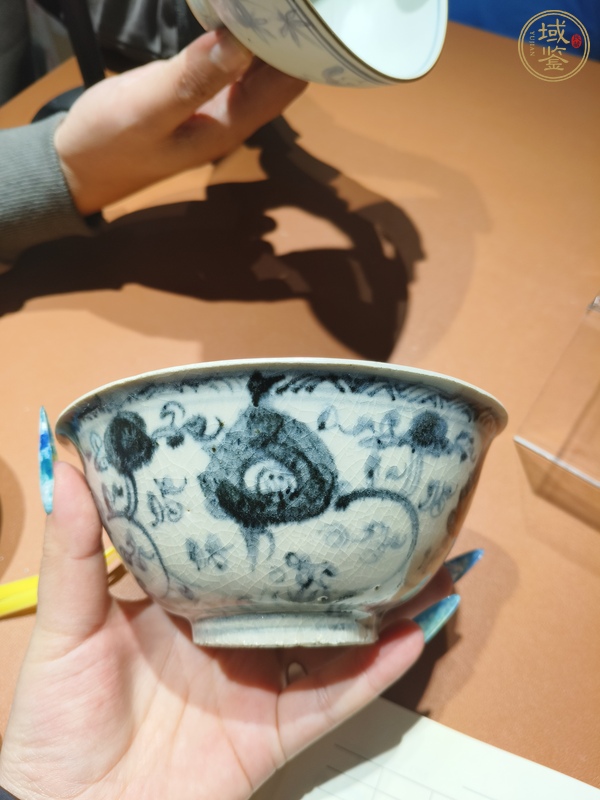 古玩陶瓷青花碗真品鑒賞圖