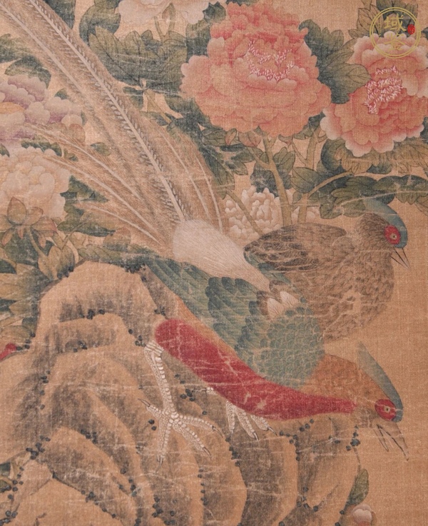 古玩字畫呂紀款花鳥真品鑒賞圖