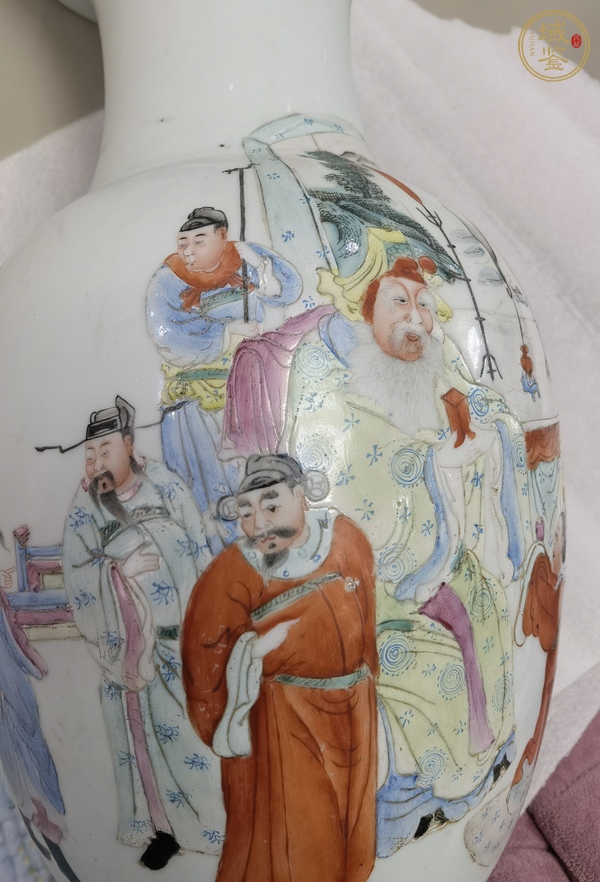 古玩陶瓷瓶真品鑒賞圖