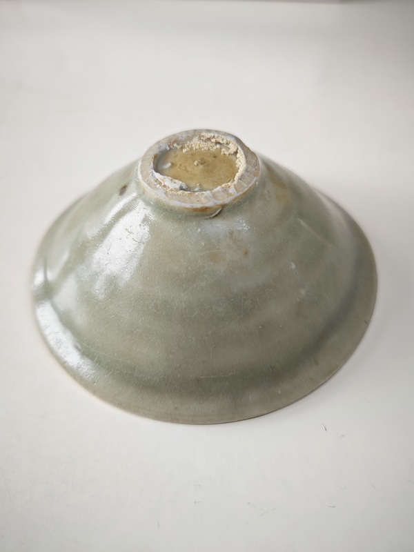 古玩陶瓷宋耀州窯青釉茶盞拍賣,當前價格8765元