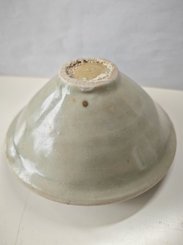 古玩陶瓷宋耀州窯青釉茶盞拍賣,當前價格8765元