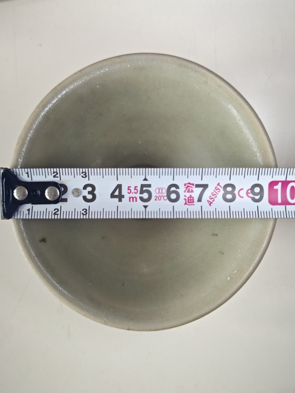古玩陶瓷宋耀州窯青釉茶盞拍賣,當前價格8765元
