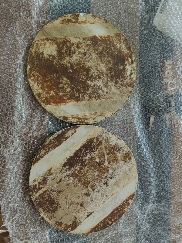 古玩陶瓷民國 彩繪花鳥紋瓷板拍賣，當前價格3000元