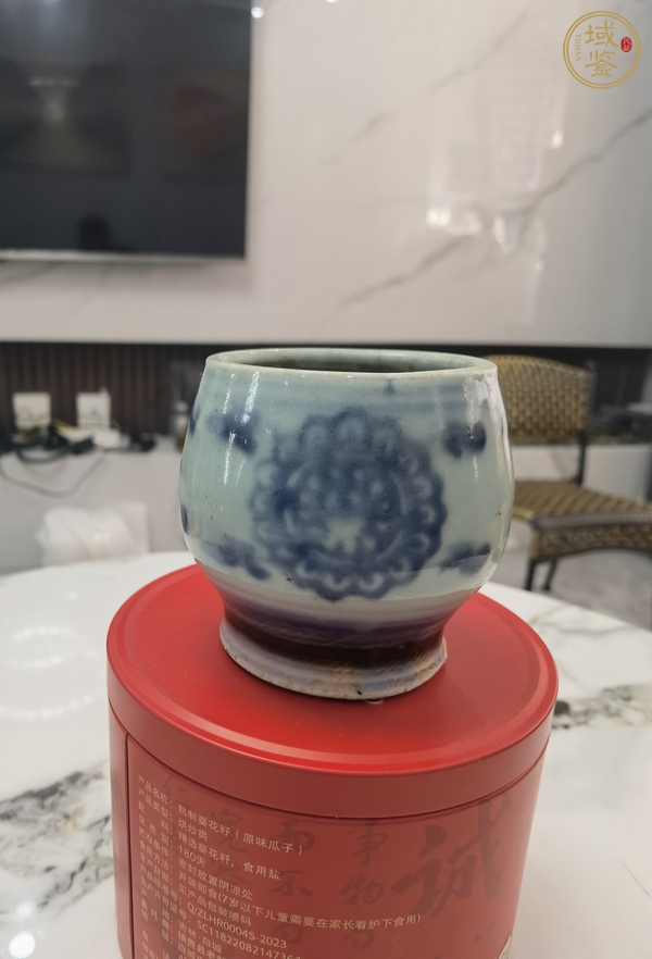 古玩陶瓷青花香爐真品鑒賞圖