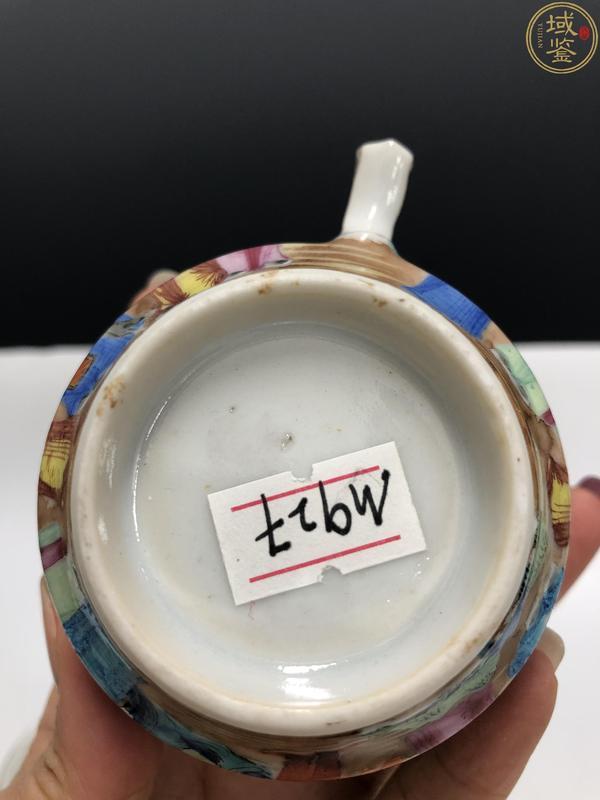 古玩陶瓷廣彩十二花神人物紋執(zhí)杯拍賣，當(dāng)前價格2280元