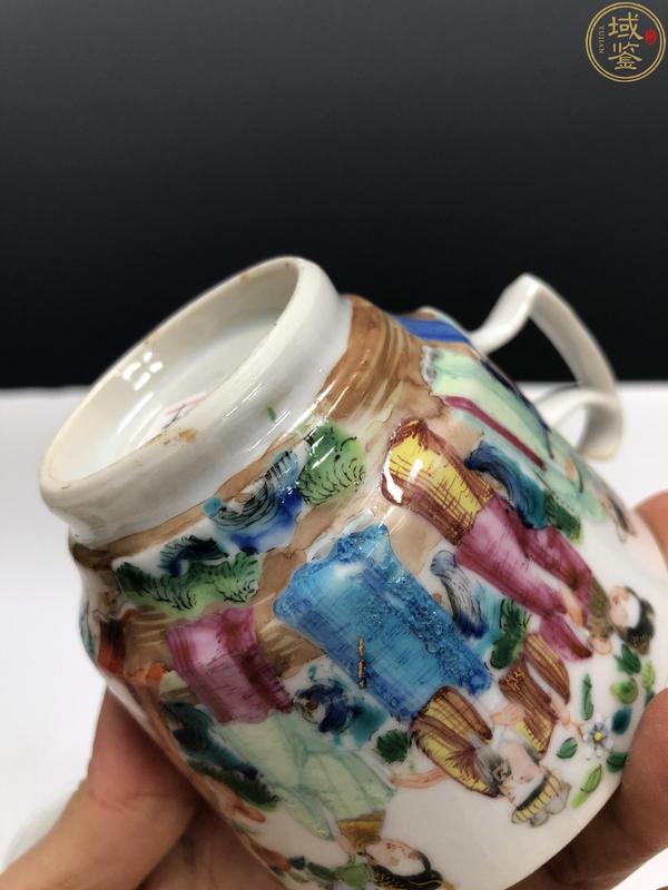 古玩陶瓷廣彩十二花神人物紋執(zhí)杯拍賣，當(dāng)前價格2280元