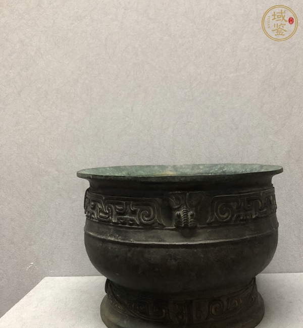 古玩銅器銅簋真品鑒賞圖