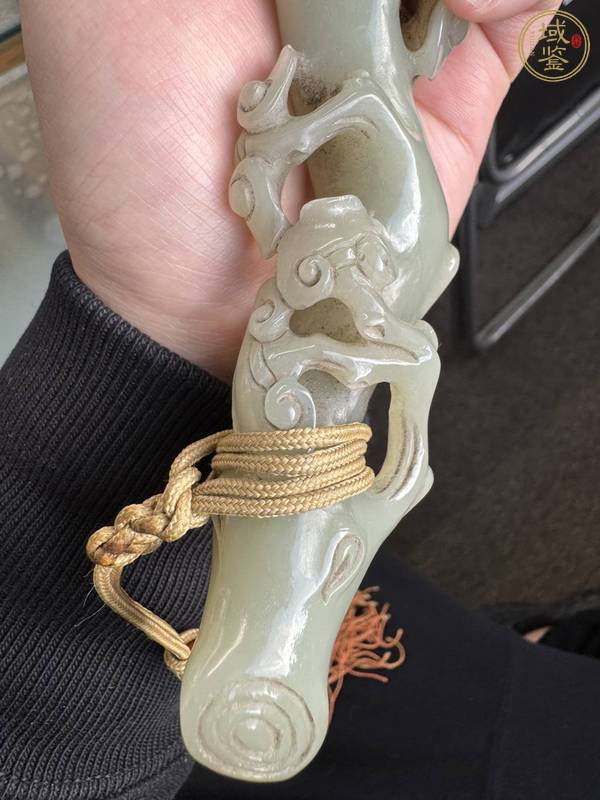 古玩玉器玉如意，真品鑒賞圖